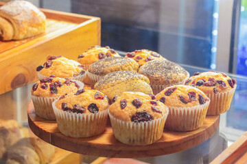 Muffin con chocolate 