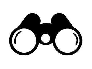 observation icon with simple design. binoculars icon vector