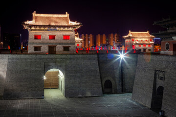 The City Wall of Xian in China