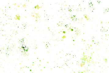 背景素材_水彩スパッタリング_緑