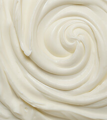 Detailed clean cream swirl background
