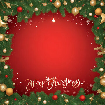 Merry christmas star images collections cute wallpapers ai generated