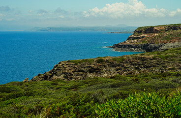 Punta delle Oche, Isola di San Pietro. Sardegna, Italy