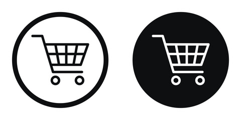 shopping cart icon set © vectadiaries