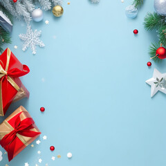 Merry christmas star images collections cute wallpapers ai generated