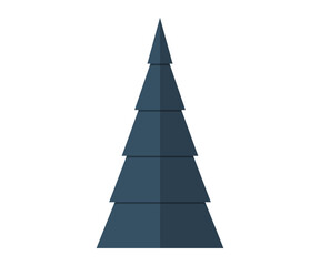 Fototapeta premium Tree vector illustration. The organic shape tree branch reflects its natural growth pattern Botanical gardens showcase diverse collection plant species, including trees Environmental conservation