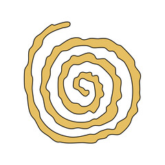 Squirl doodle colorful