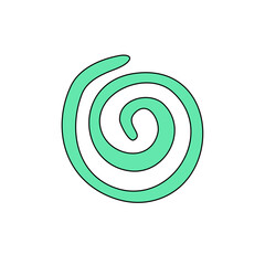 Squirl doodle colorful