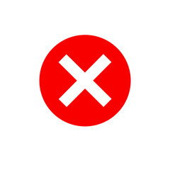 Fototapeta premium Prohibited Sign Icon Set