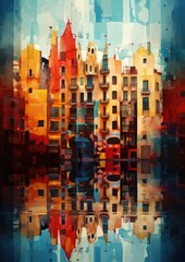 Abstract Barcelona images 