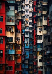 Abstract Hong Kong images
