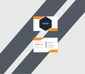 This a very simple and beautiful business card