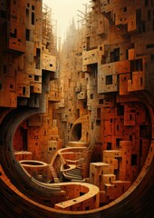 Abstract Mecca images