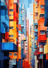 Abstract Singapore images