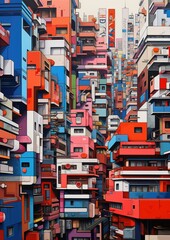 Abstract Tokyo images