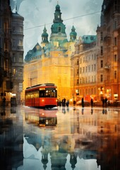 Abstract Vienna images