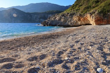 Greek island beach - Corfu, Greece