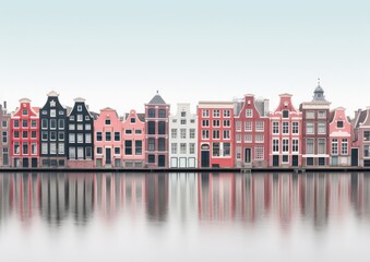 Obraz premium minimalist Amsterdam images