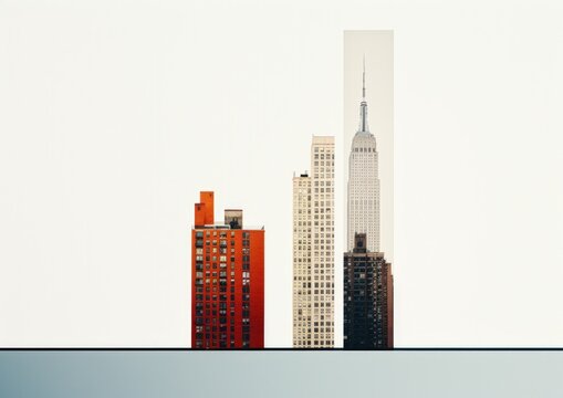 minimalist New York City images