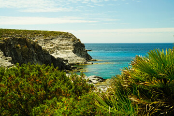 Cala della Signora. Isola di Sant'Antioco. Provincia di Cagliari. Sardegna Italy