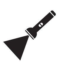 torch icon, vector best flat icon.