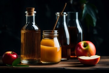 apple juice and apple
