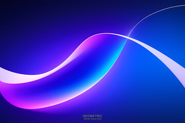 Abstract Dark Blue Background. colorful wavy design wallpaper. creative graphic 2 d illustration. trendy fluid cover with dynamic shapes flow.