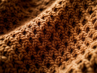 手編みのニット-1