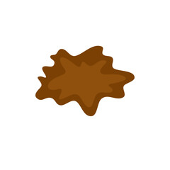 mud puddle Illustration 