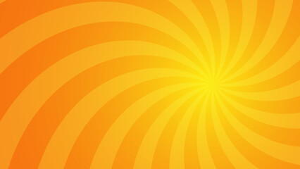 Orange and yellow twisted line background.