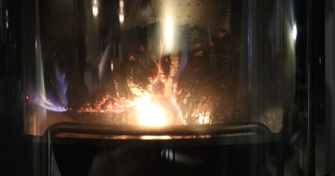 Feuer im Ofen