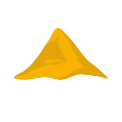 Sand piles Illustration 