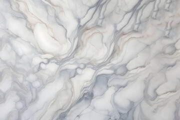 Obraz premium Pastel delicate colors, pink, beige and blue marble texture background. Abstract design. Generative AI