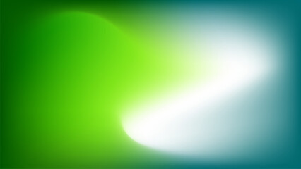 Vector Soft gradient background in green and blue, suitable for banners, landing pages, etc