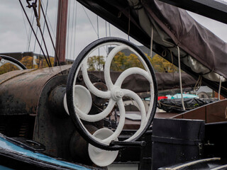 Amsterdam historical ships boats detail close up