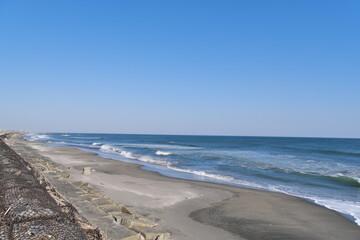 九十九里浜の景色　View of Kujukuri Beach