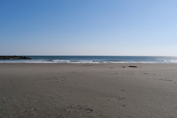 九十九里浜の景色　View of Kujukuri Beach
