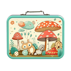 Lunchbox with Cat Design