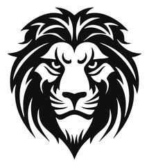 lion head tattoo logo
