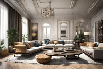 living room interior-