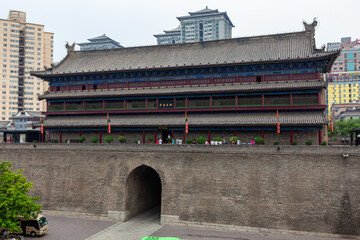 The City Wall of Xian in China