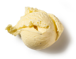 vanilla ice cream scoop