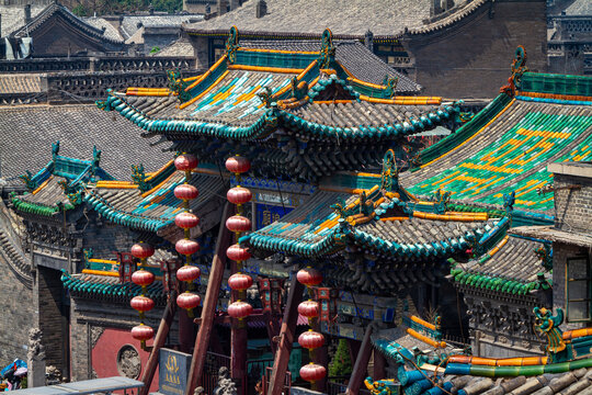 The ancient city of Pingyao in China