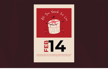 San Valentine's Day Card 