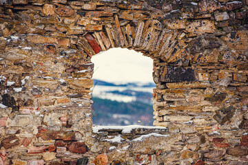 window in the wall