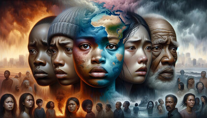 Diverse Voices of Climate Concern: A Singular Gaze.