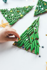 Idea for Christmas creativity with children