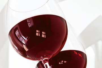 Rotwein Glas Gläser