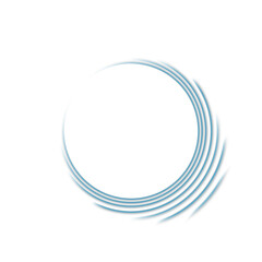 Light blue Swirl. Curve light effect of blue line. Luminous blue spiral. Element for your design, advertising, postcards, invitations, screensavers, websites, games. PNG.