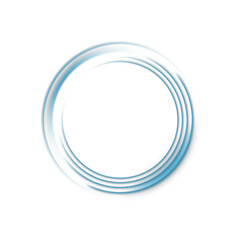 Light blue Swirl. Curve light effect of blue line. Luminous blue spiral. Element for your design, advertising, postcards, invitations, screensavers, websites, games. PNG.